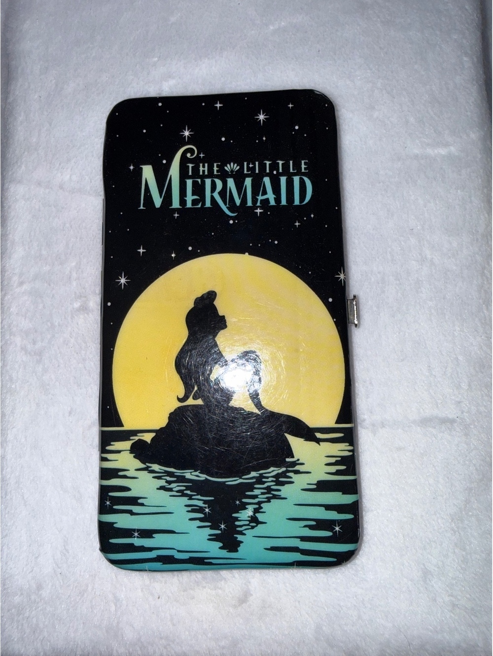 The Little Mermaid Themed Clutch Wallet